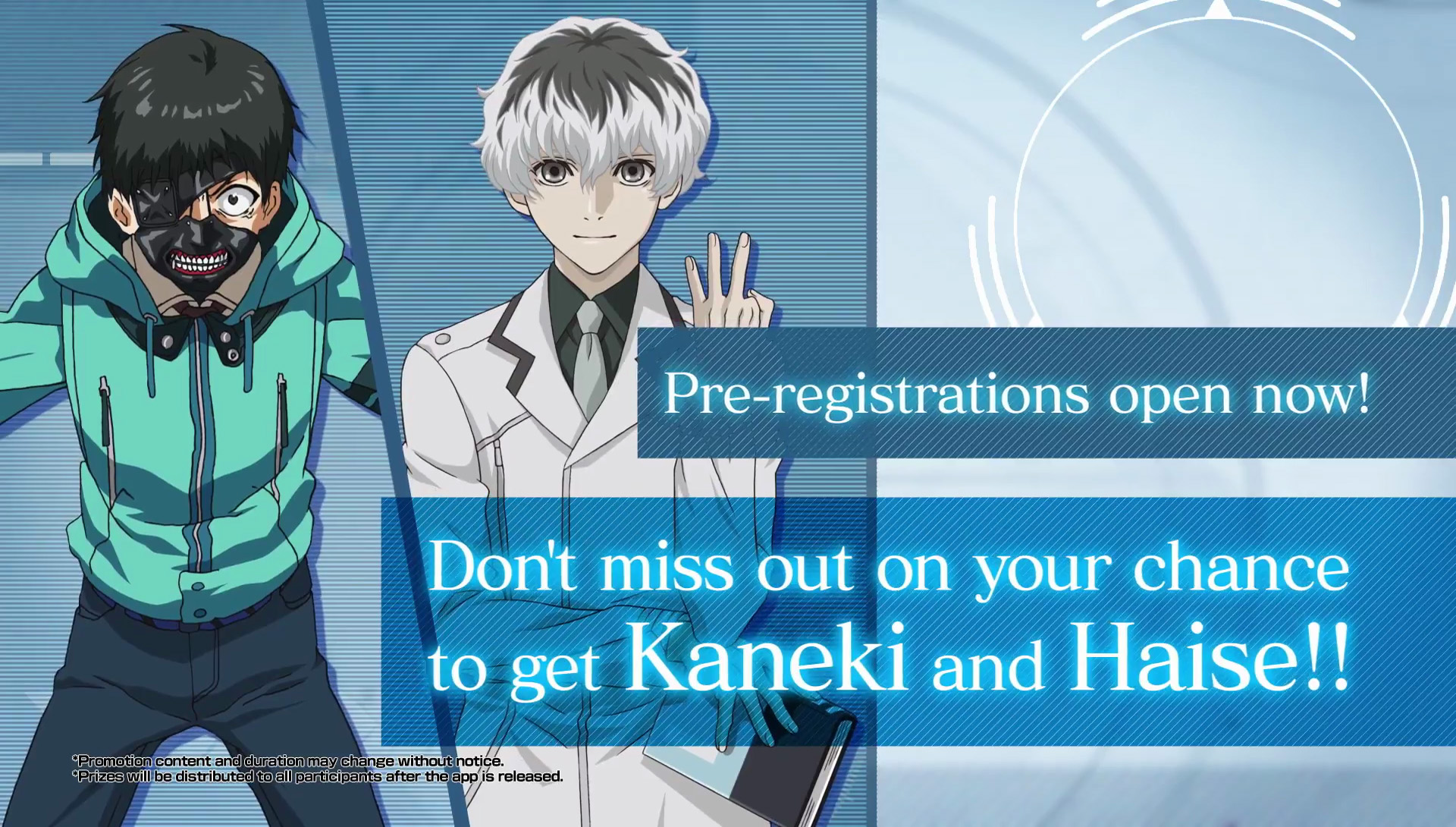 Tokyo Ghoul - Have you pre-registered for Tokyo Ghoul